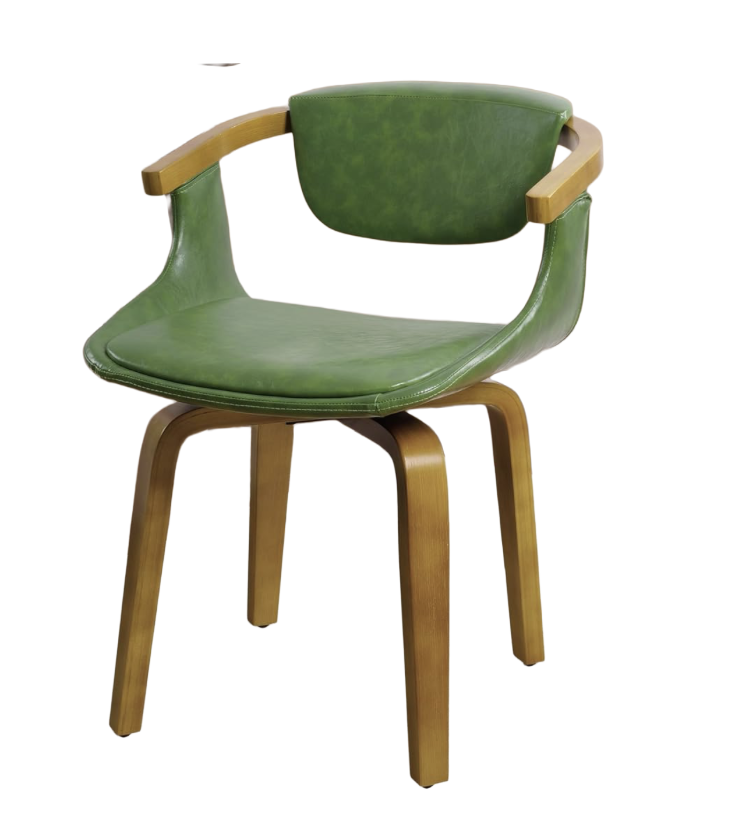 Mid-Century Armless Swivel Accent Chair ($128)