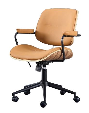 Mid-Century Swivel Desk Chair ($154)