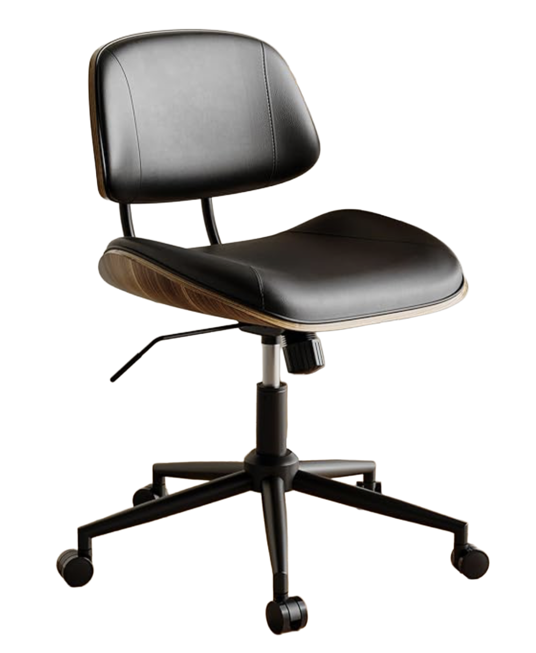 Walnut Back Armless Task Chair ($160)
