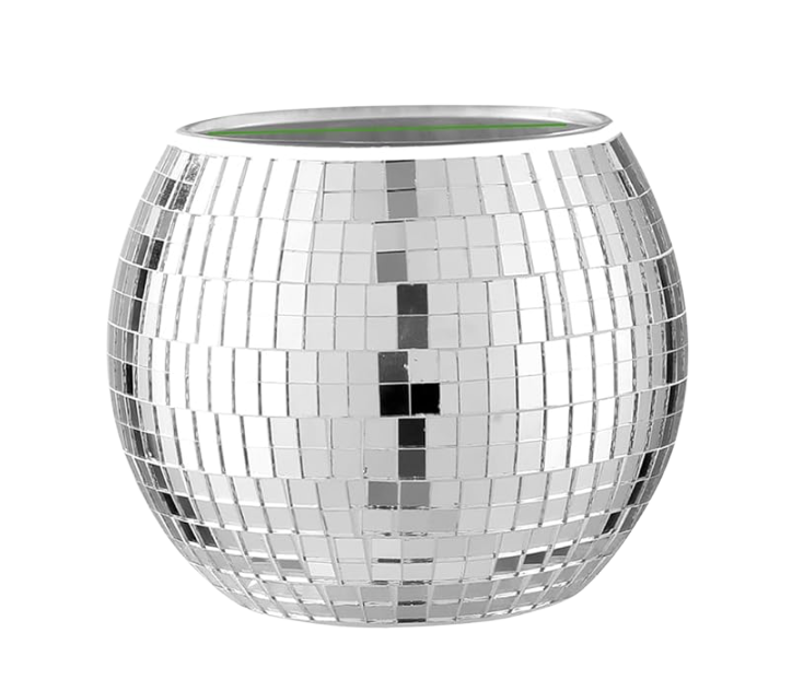 Glass Disco Ball Planter ($14)