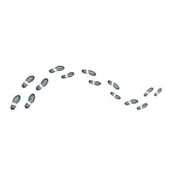Icon representing mobility and activity support for older adults