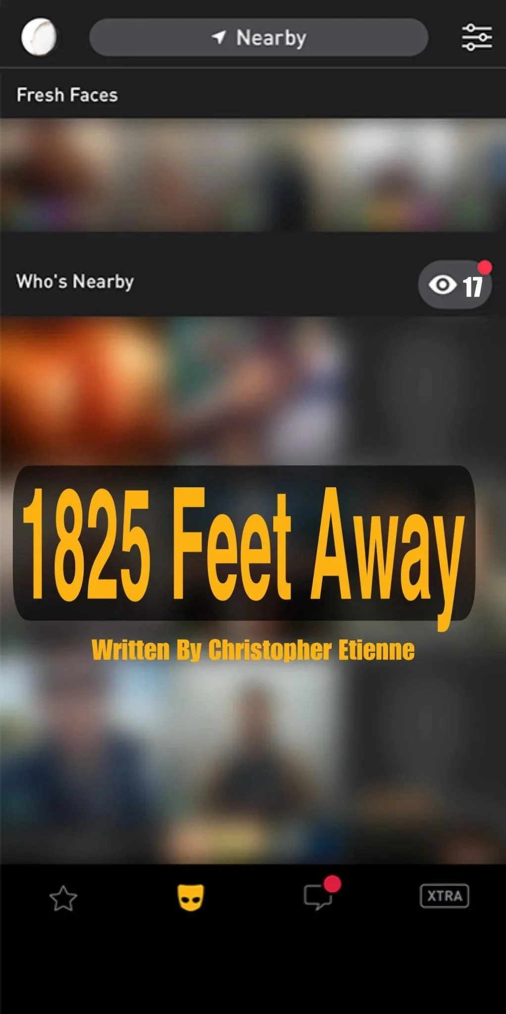 1,825  Feet Away By Christopher Etienne