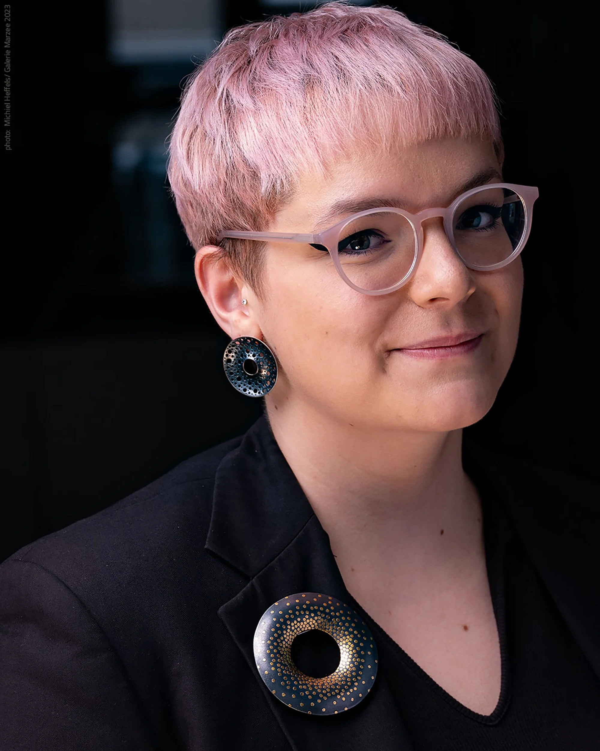 Portrait of jewellery designer Isabella Bedlington