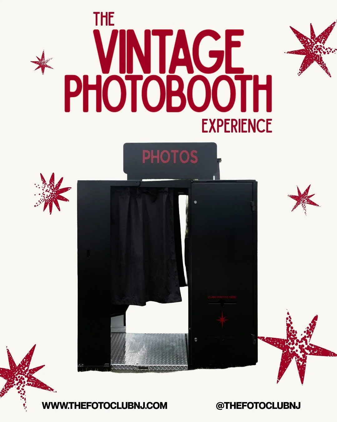 While the concept of a &ldquo;vintage photo booth&rdquo; is certainly on an uprise, we offer a truly authentic experience with our refurbished 2000s booth. Wonder how you can customize it and book it? Check out our website for all the things we offer