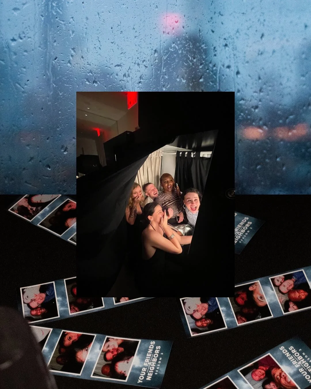 congratulations to your friends &amp; neighbors on your season 3 wrap! 🥂thanks for having us! @appletv 

#photobooth #wrapparty #eventvendor #nycevent #holidayevent