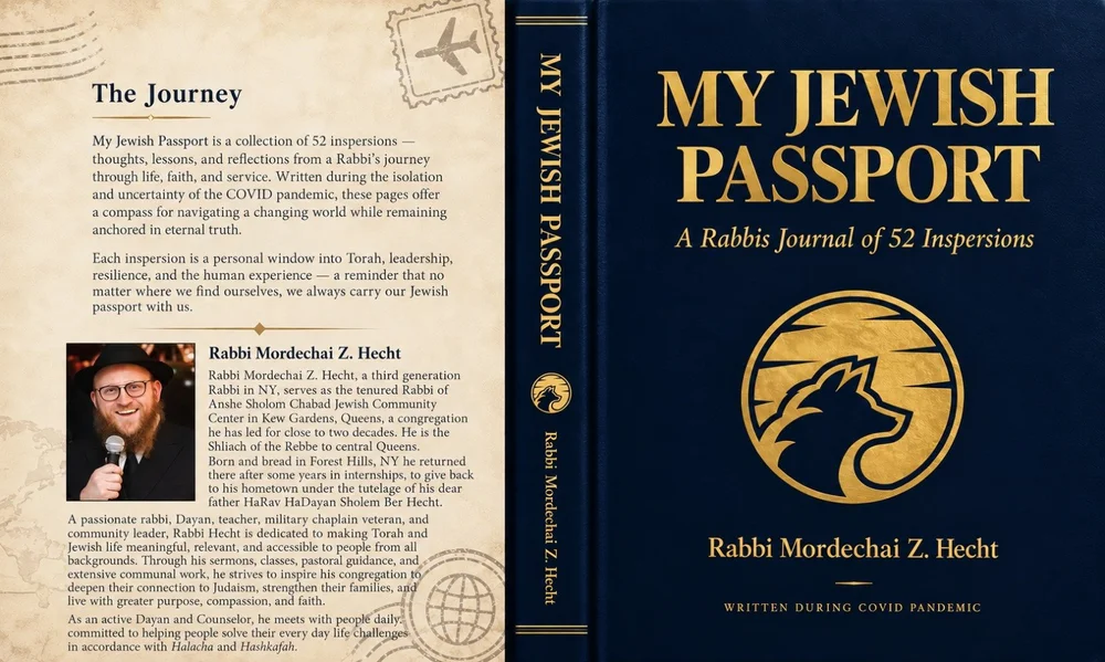 My Jewish Passport book cover and back cover