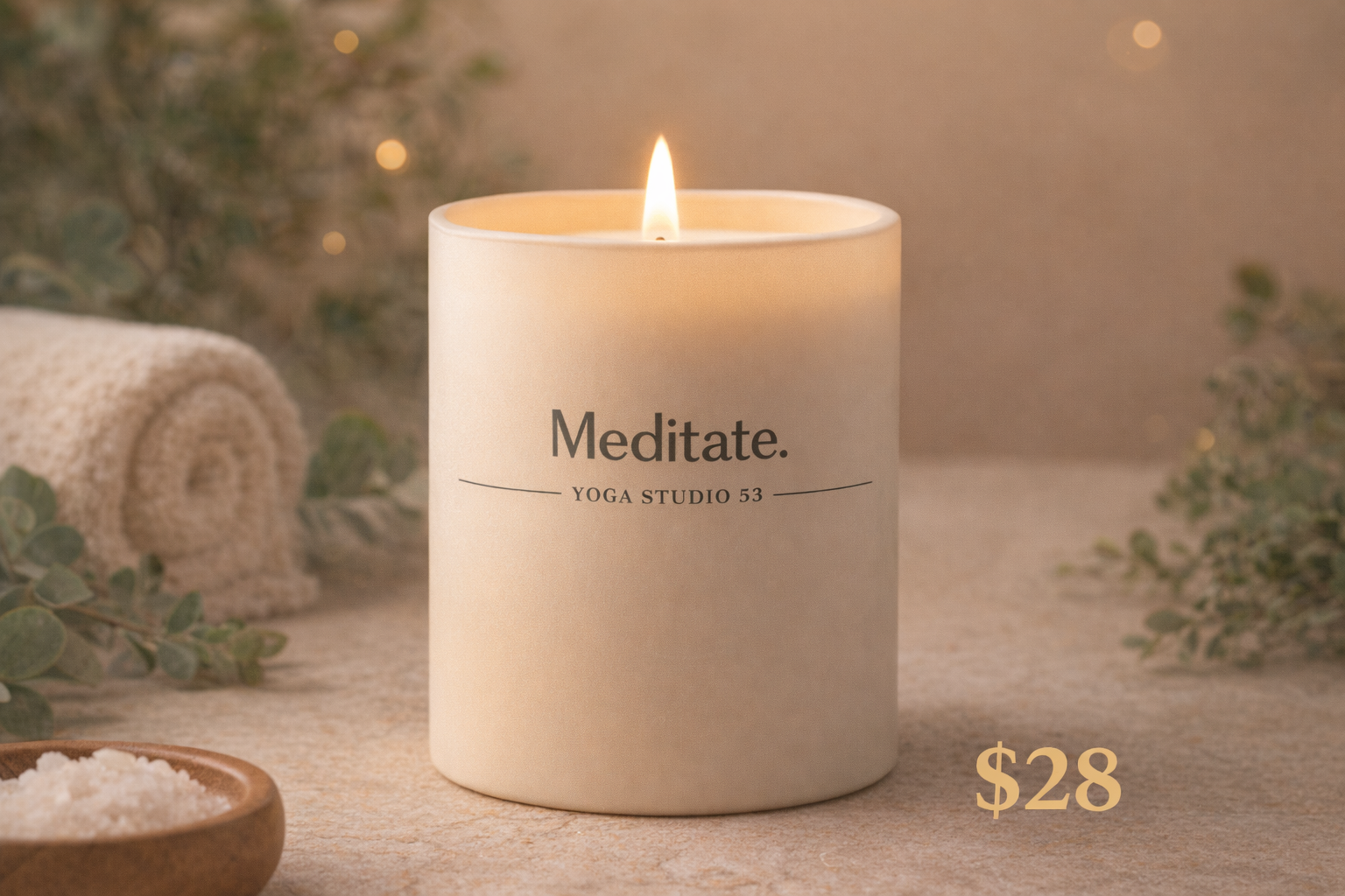 Meditation Candle