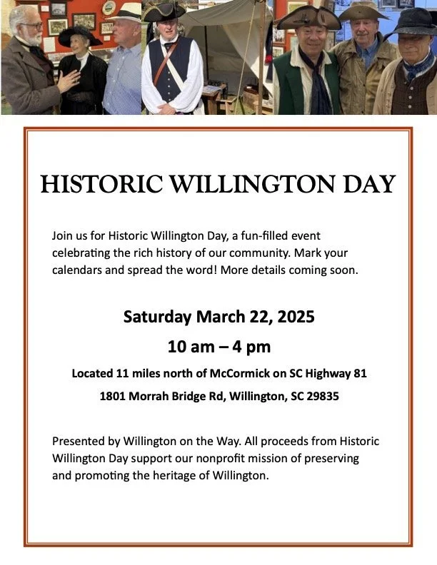 Historic Willington Day 3/22/25