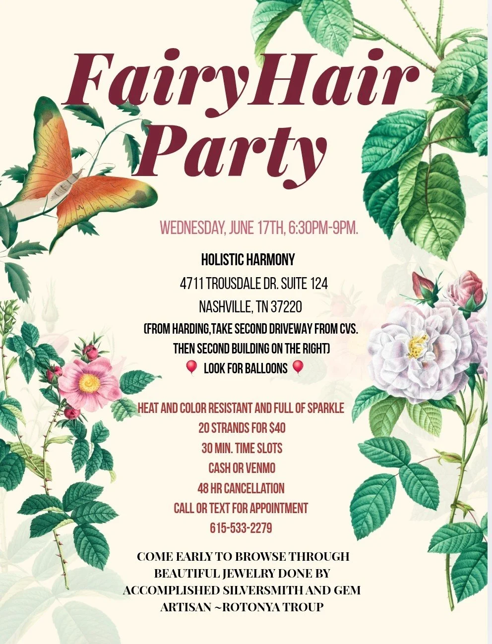 Fairy Hair Party