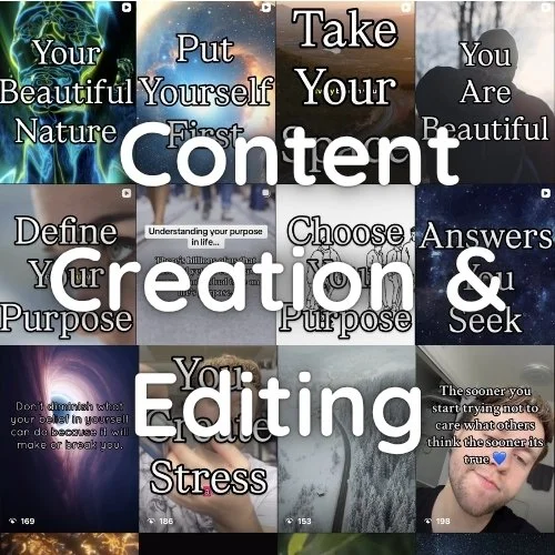 Content Creation & Editing (10 photos/videos)