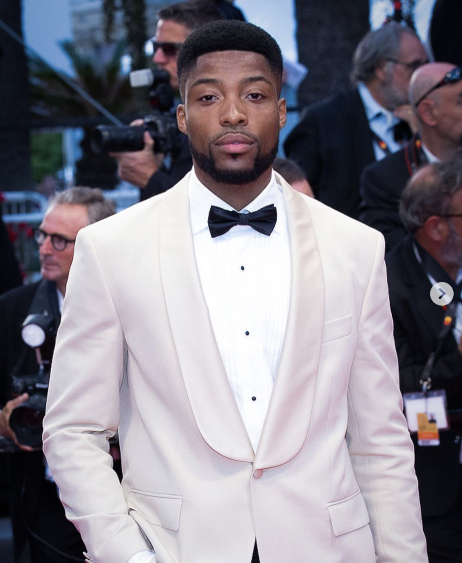 Emerging actor and model, Marvin Anthony at Cannes Film Festival, reflecting Polaris Talent Group’s presence in fashion, film, and cultural moments.