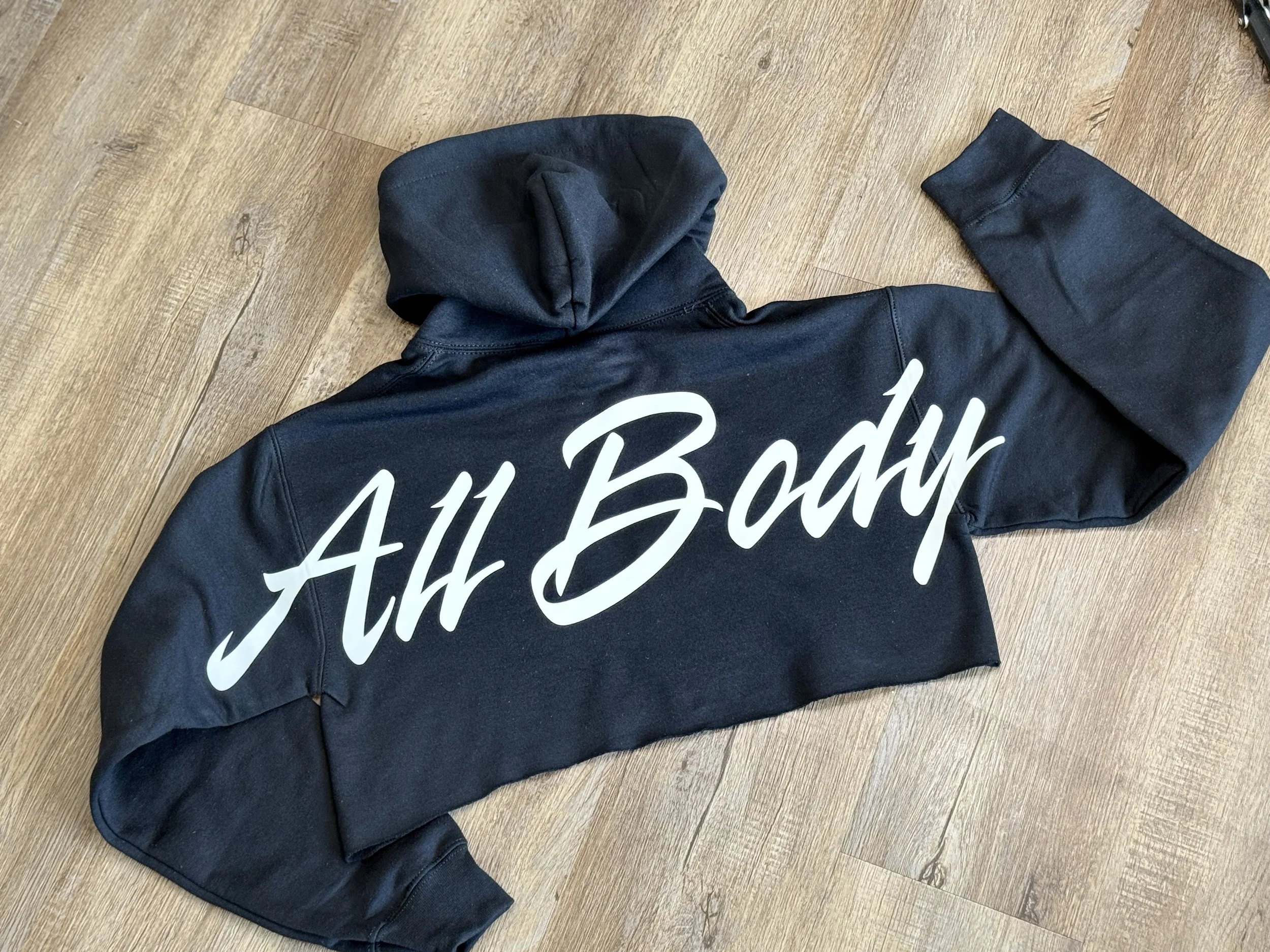All Body Cropped Hoodie