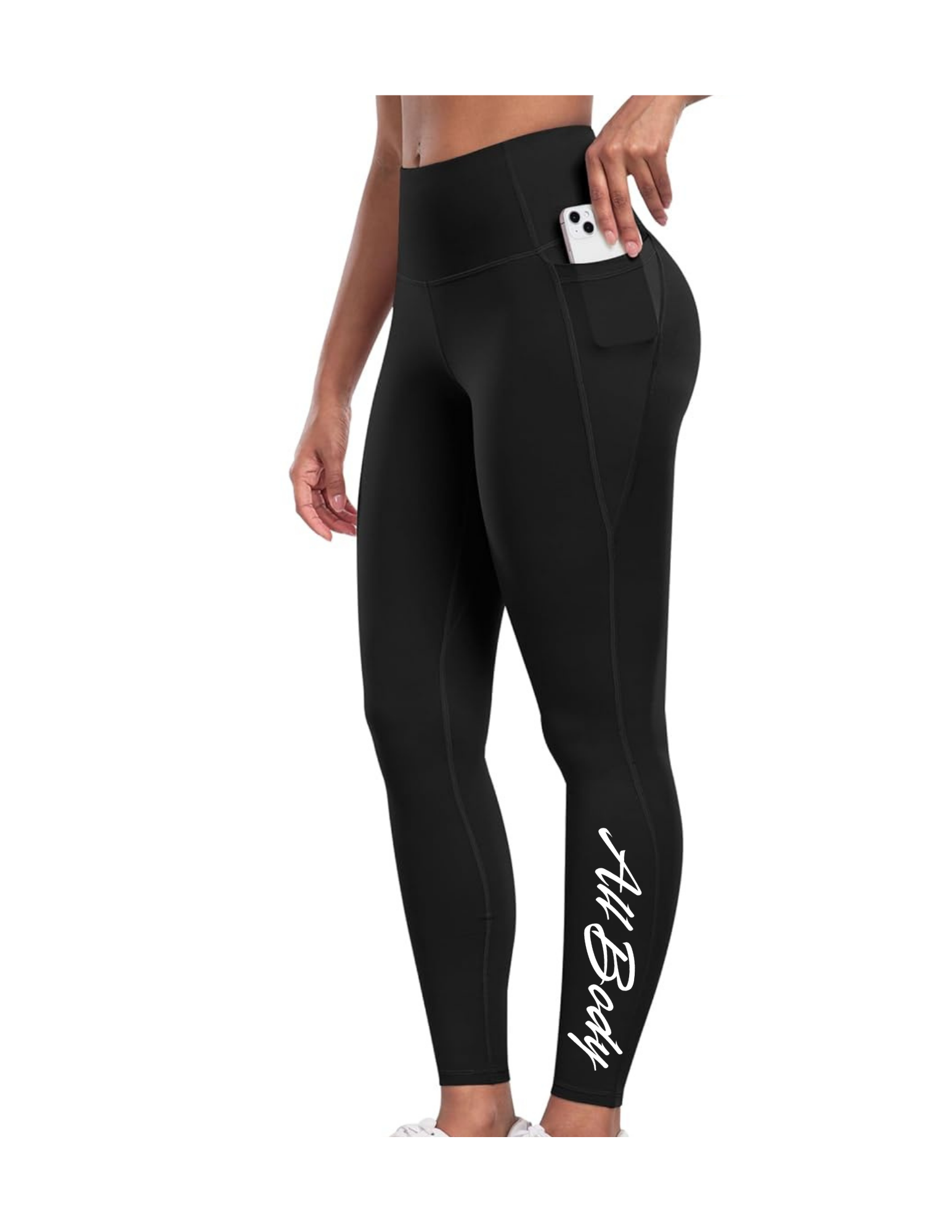 All-Body Active Leggings with Cellphone Pocket
