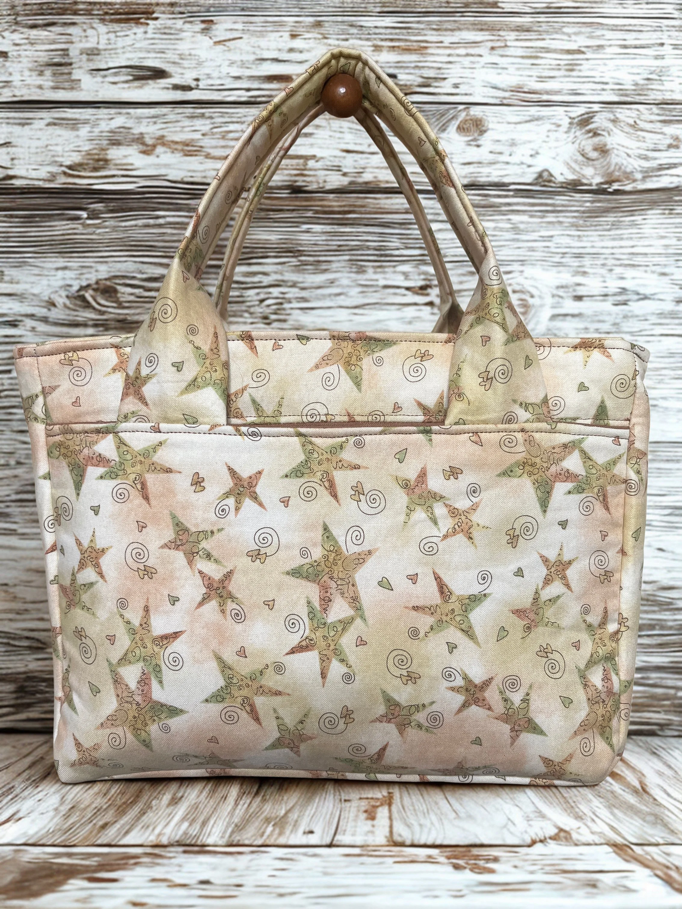 Star Print Bible Bag