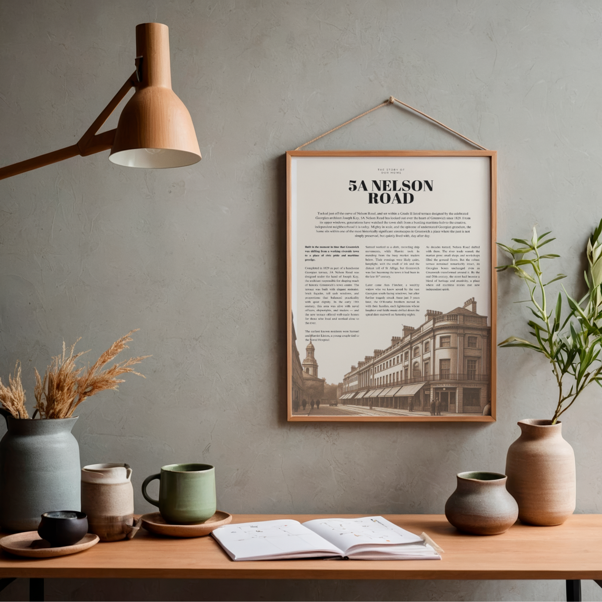 Your Home History - A3 Framed