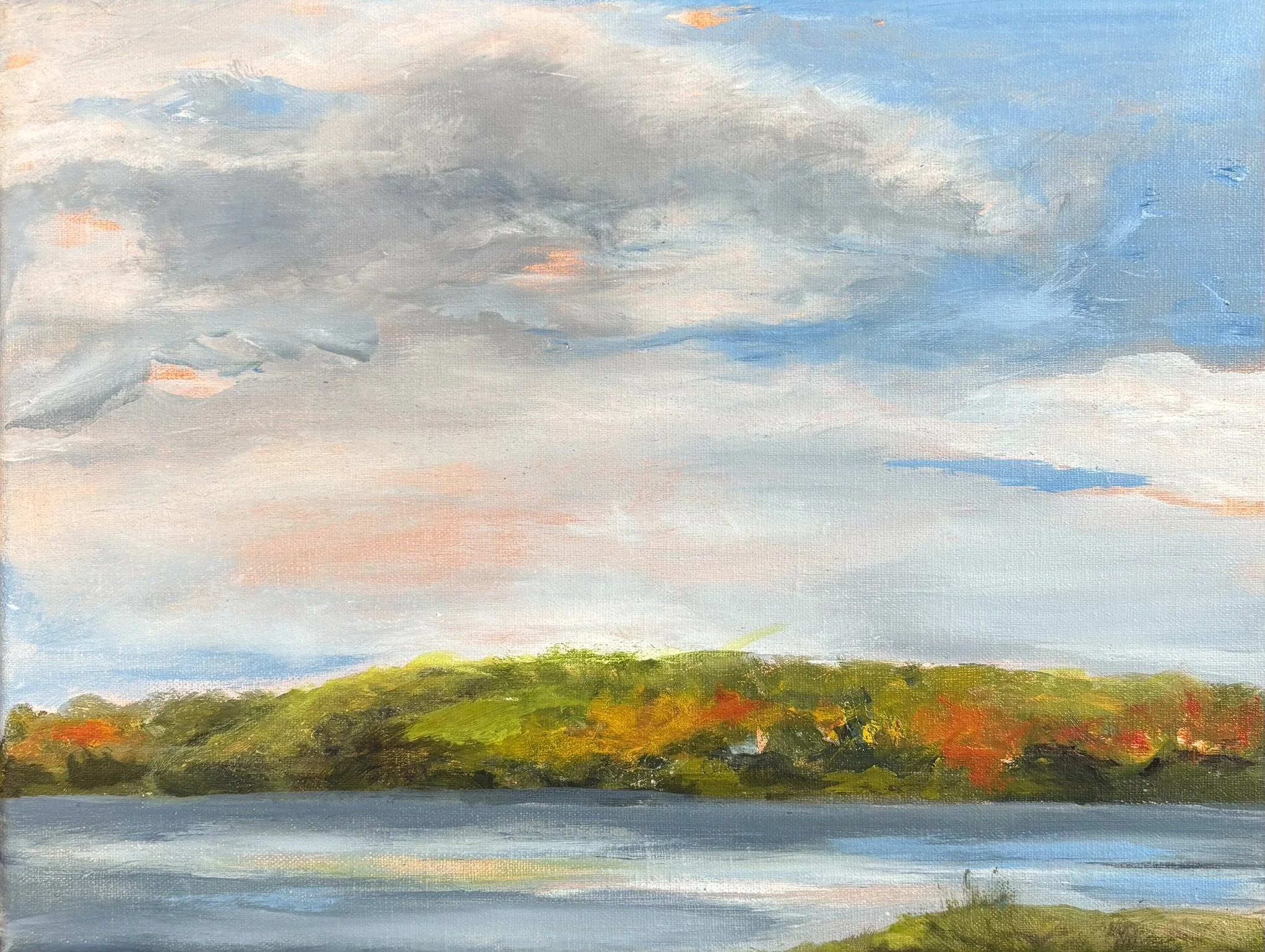 Lifting Clouds  Acrylic (9x12)  $225