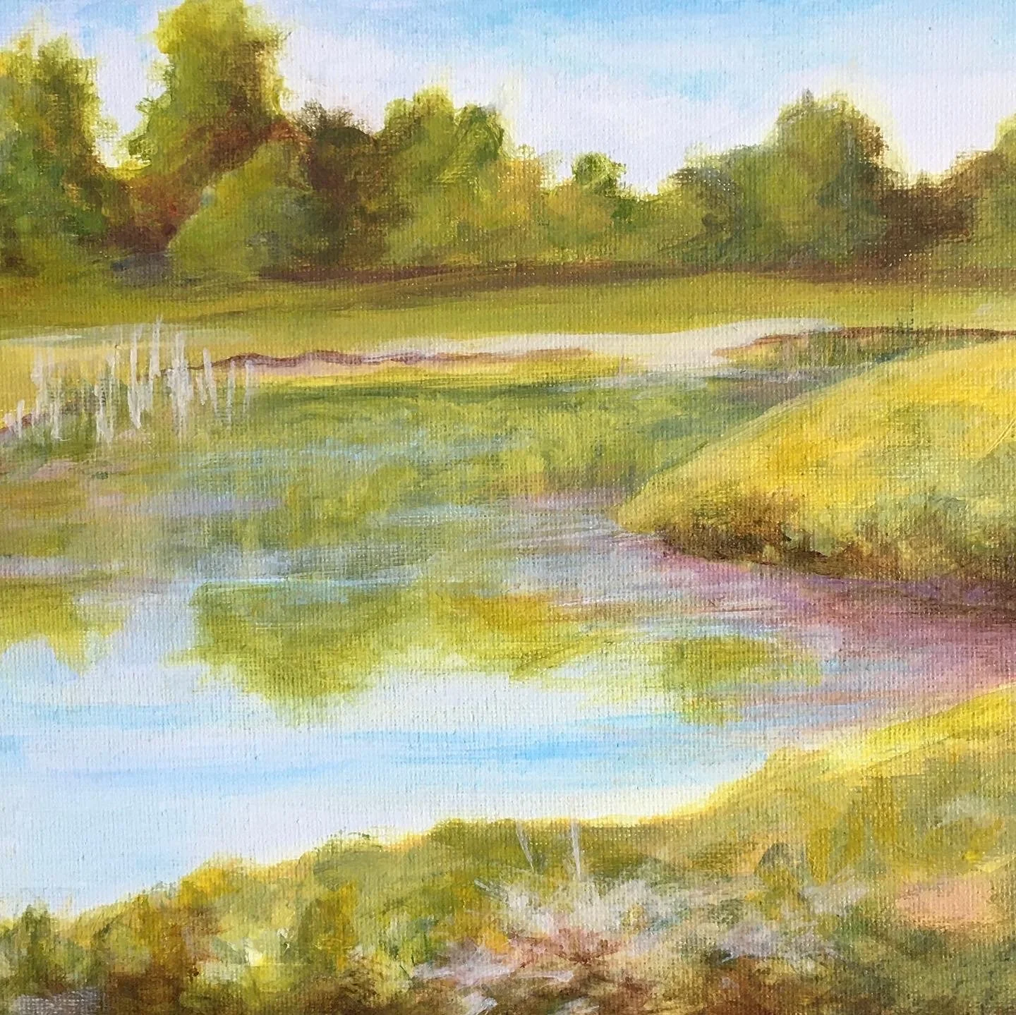 Parma Town Park  Acrylic (6x8)  $100