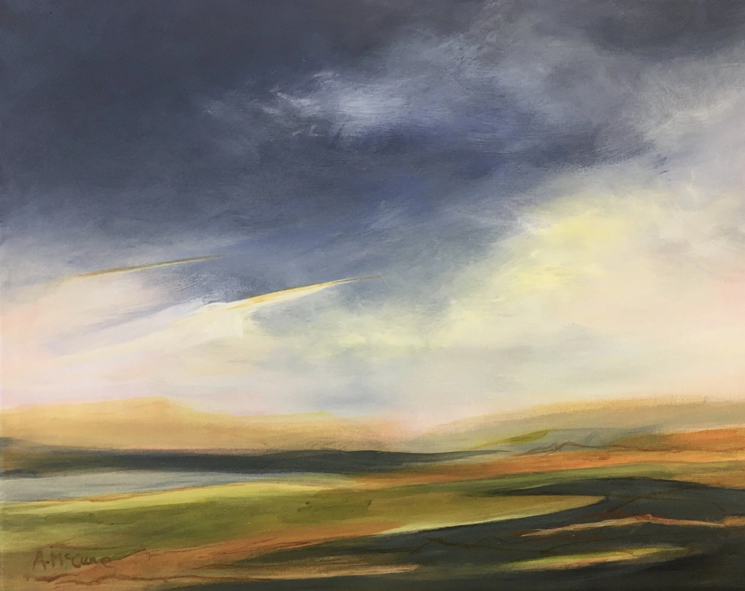 Storm Shadows  Acrylic (14x18)  $300