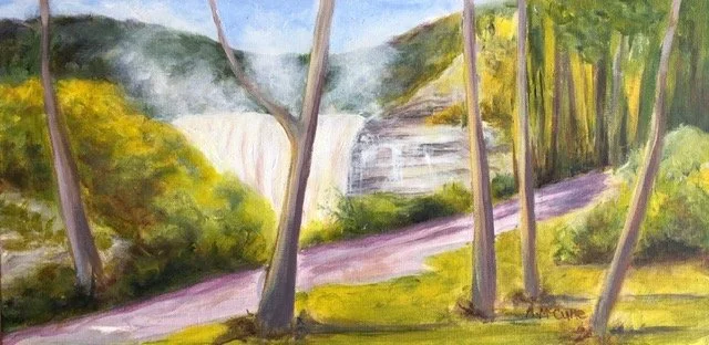 Upper Falls  Acrylic (8x16)  $200