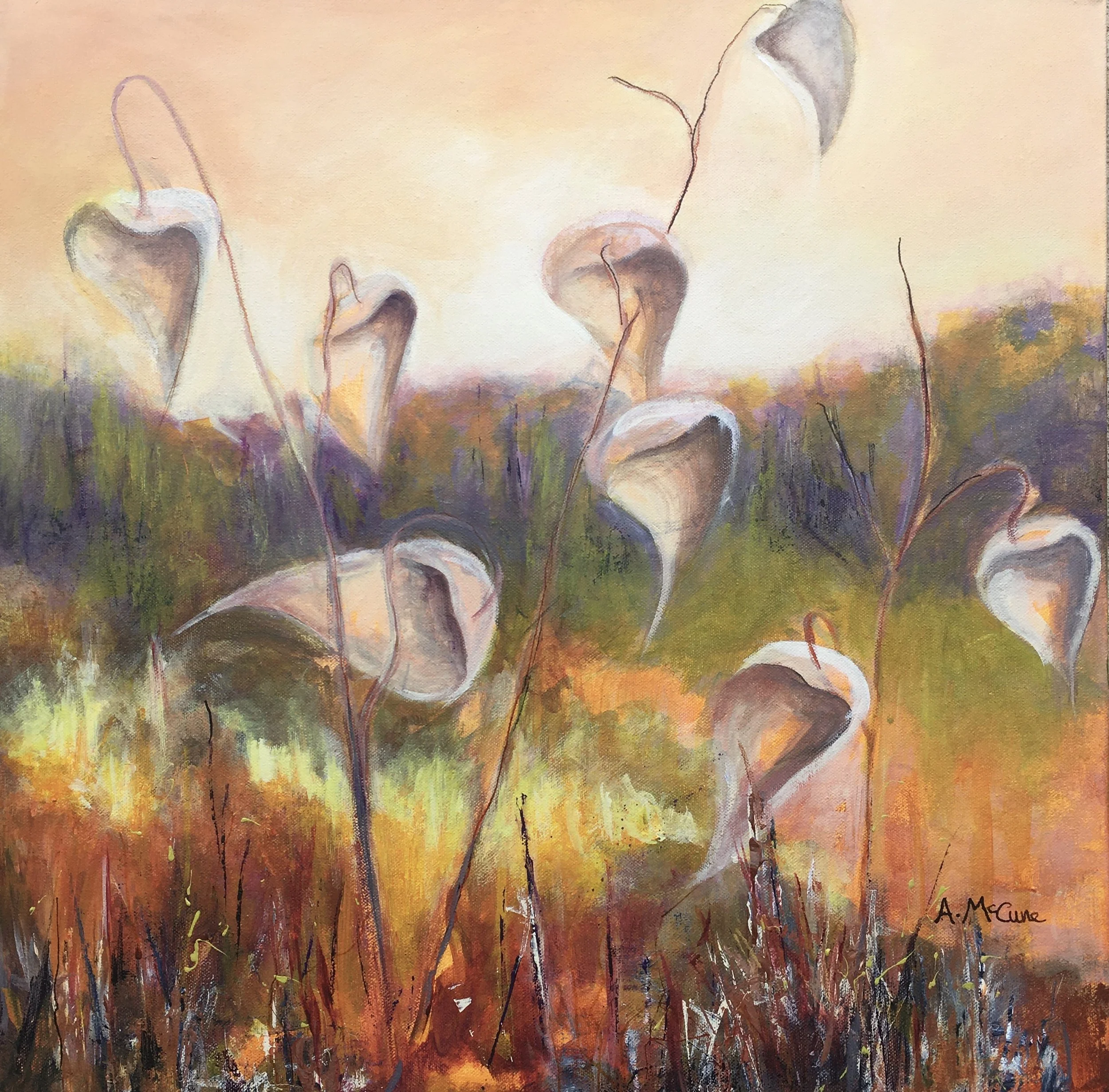 Monarch Country  Acrylic (20x20)  $400