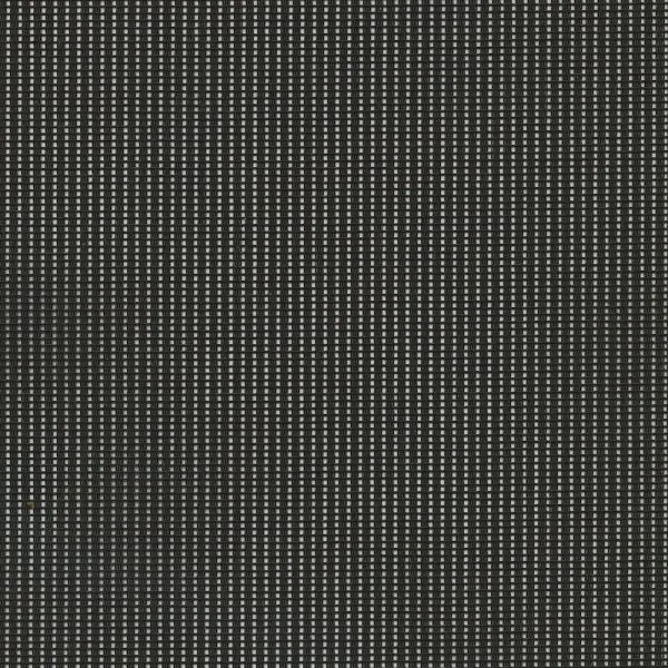 Close-up of a black fabric with small white dotted pattern.