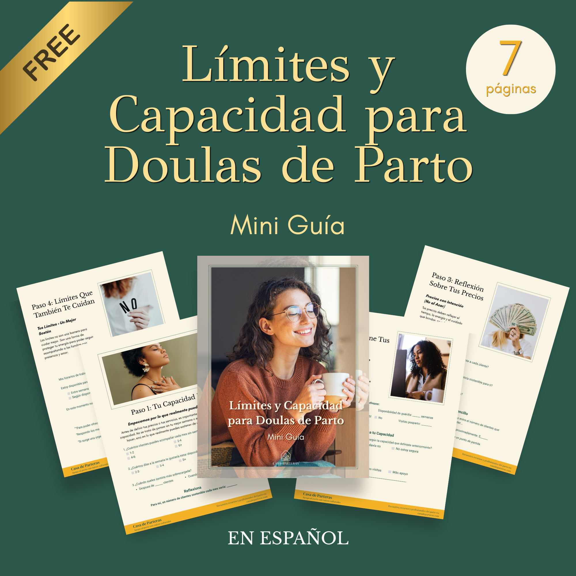 Límites y Capacidad para Doulas de Parto Mini Guía