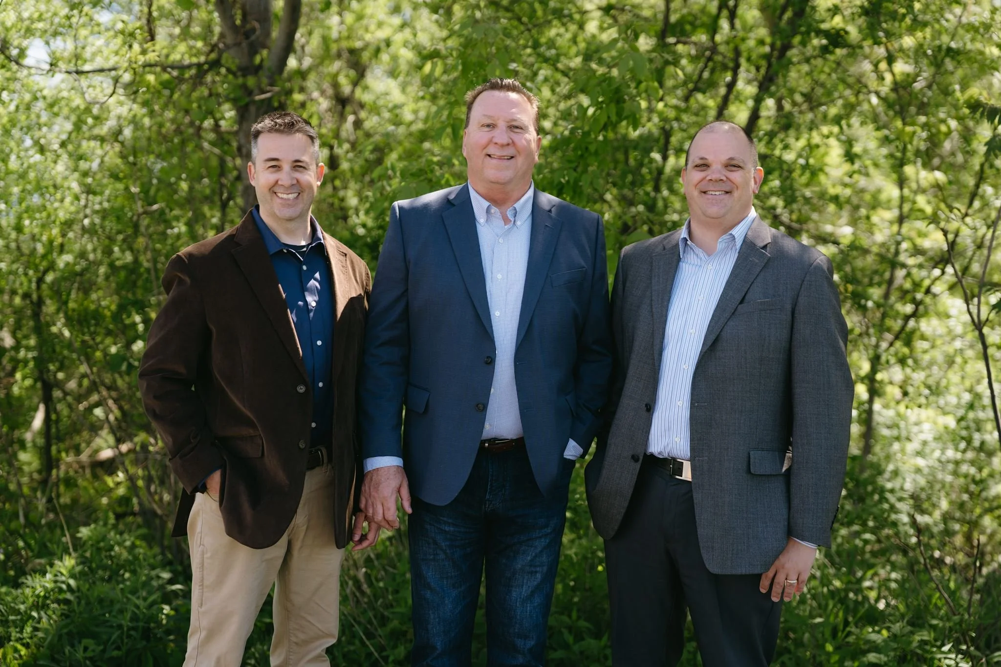 Nick Ciaccio, Vice President of HowardSimon Retirement, with Mike Kepuraitis, Director of Retirement Plan Services and Patrick Pasqualicchio, Director of Plan Consulting.