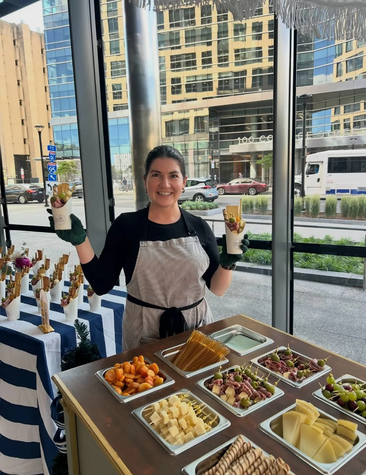 We love a throwback🤍

Serving at Yale was such a special stop for Cosette, and this month she&rsquo;s Connecticut-bound once again. 🧀✨

 #BonFromageEvents #CharcuterieCart  #ConnecticutEvents #CTEvents #CorporateEvents