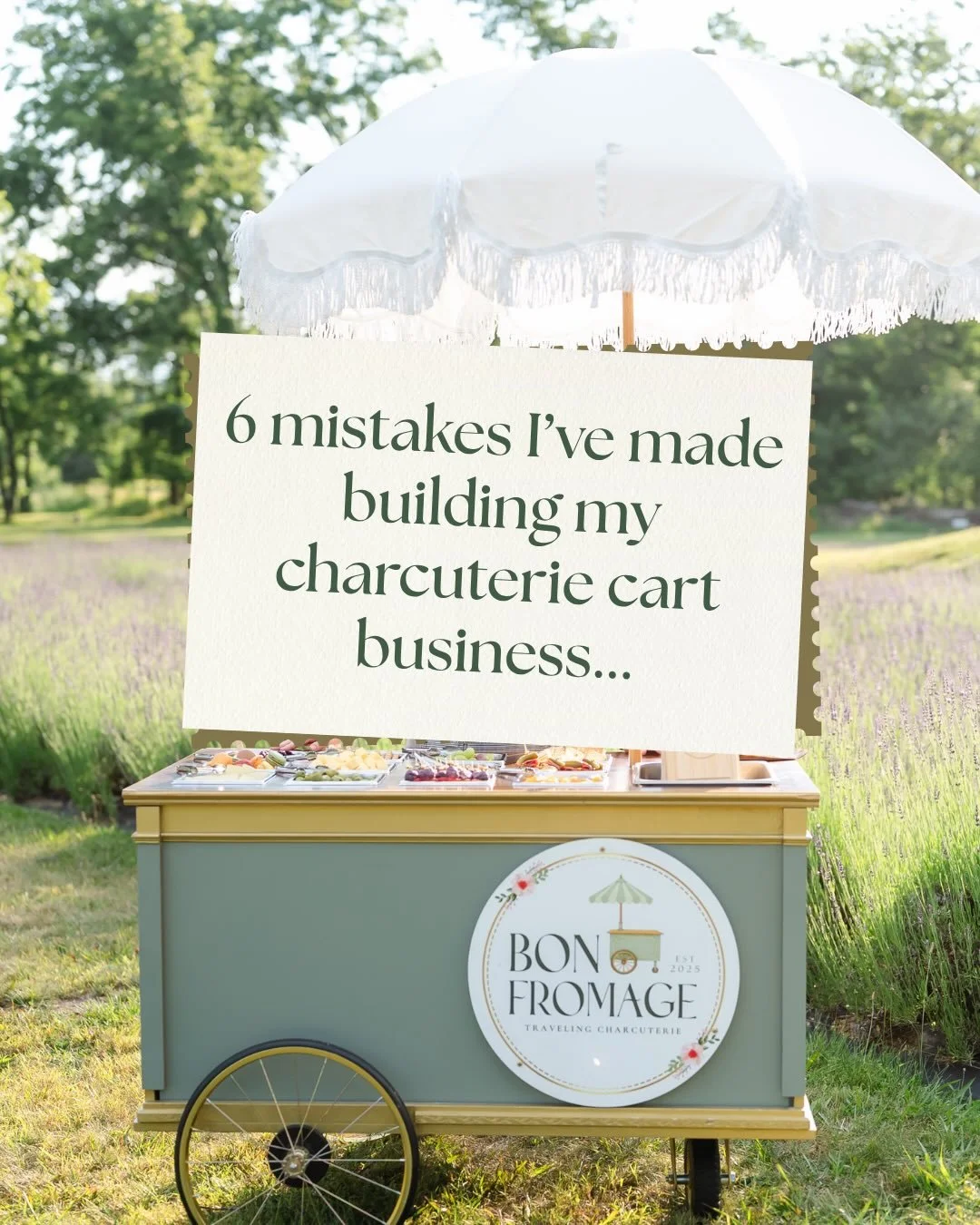 Six mistakes I&rsquo;ve made since starting Bon Fromage.

A little over a year in, each has taught me something about building a business and trusting myself along the way. 🤍

Swipe for the lessons. Stay for the happily ever after.

#explore #Charcu