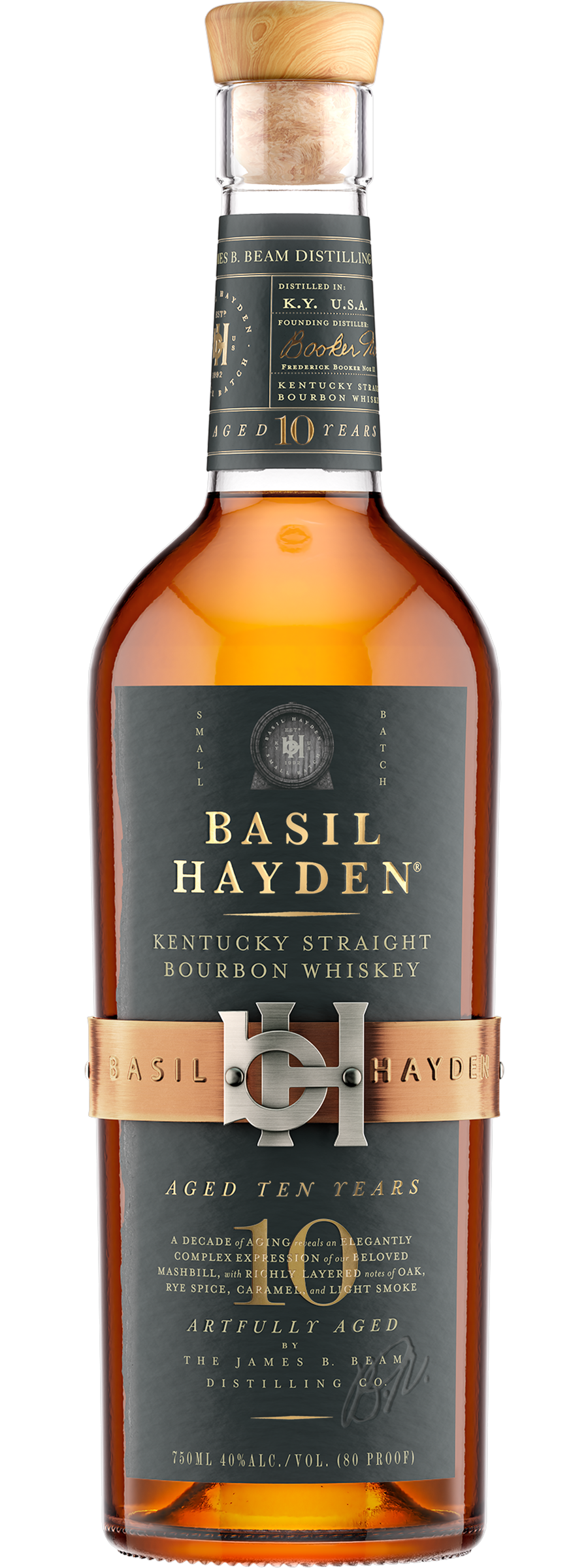 Basil Hayden 10 Year, estimated value $85