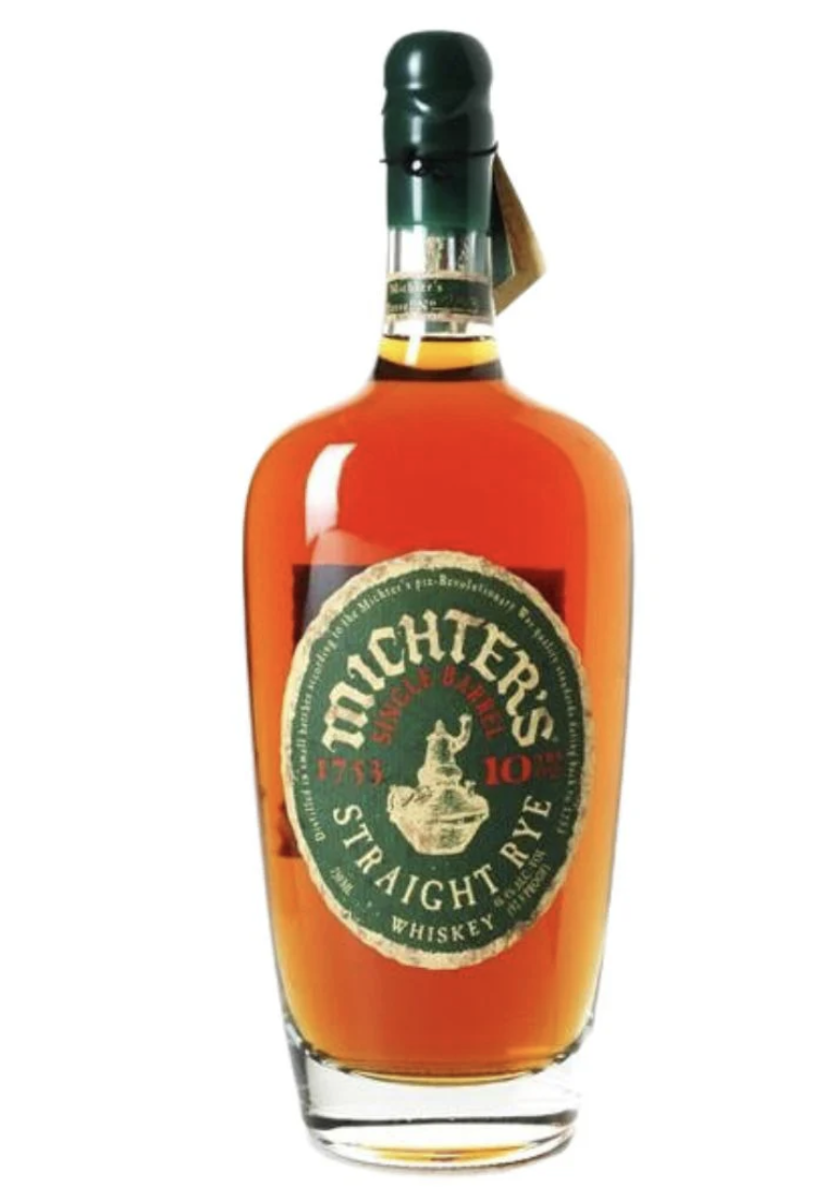 Michters 10 Yr Old Single Barrel Rye, estimated value $300