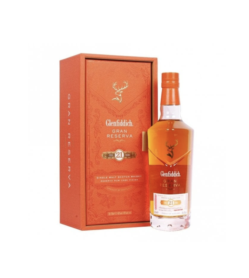 Glenfiddich 21 Yr  Gran Reserva, estimated value $330