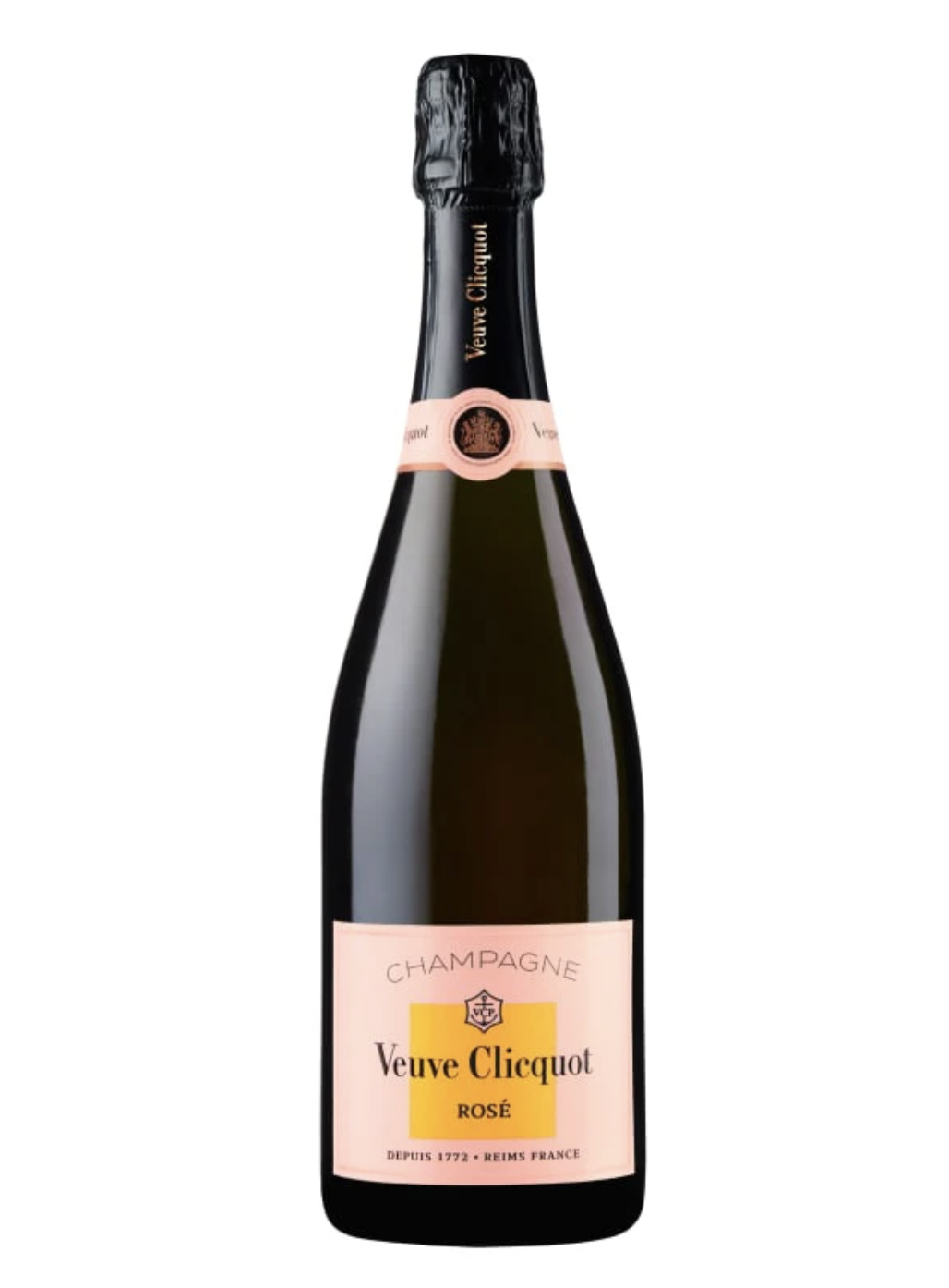 Veuve Cliqout Rosé Champagne, estimated value $70