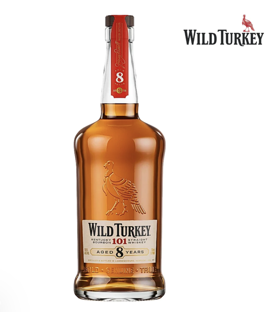 Wild Turkey 101 8 Yr, estimated value $50