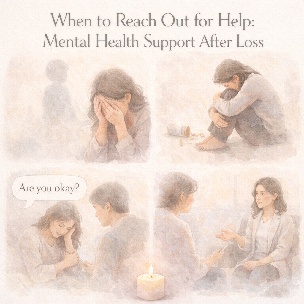 When to Reach Out for Help: Mental Health Support After Loss