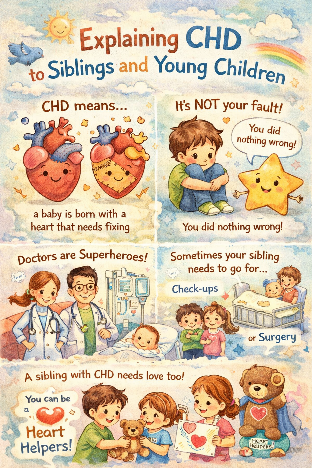 Explaining CHD to Siblings and Young Children