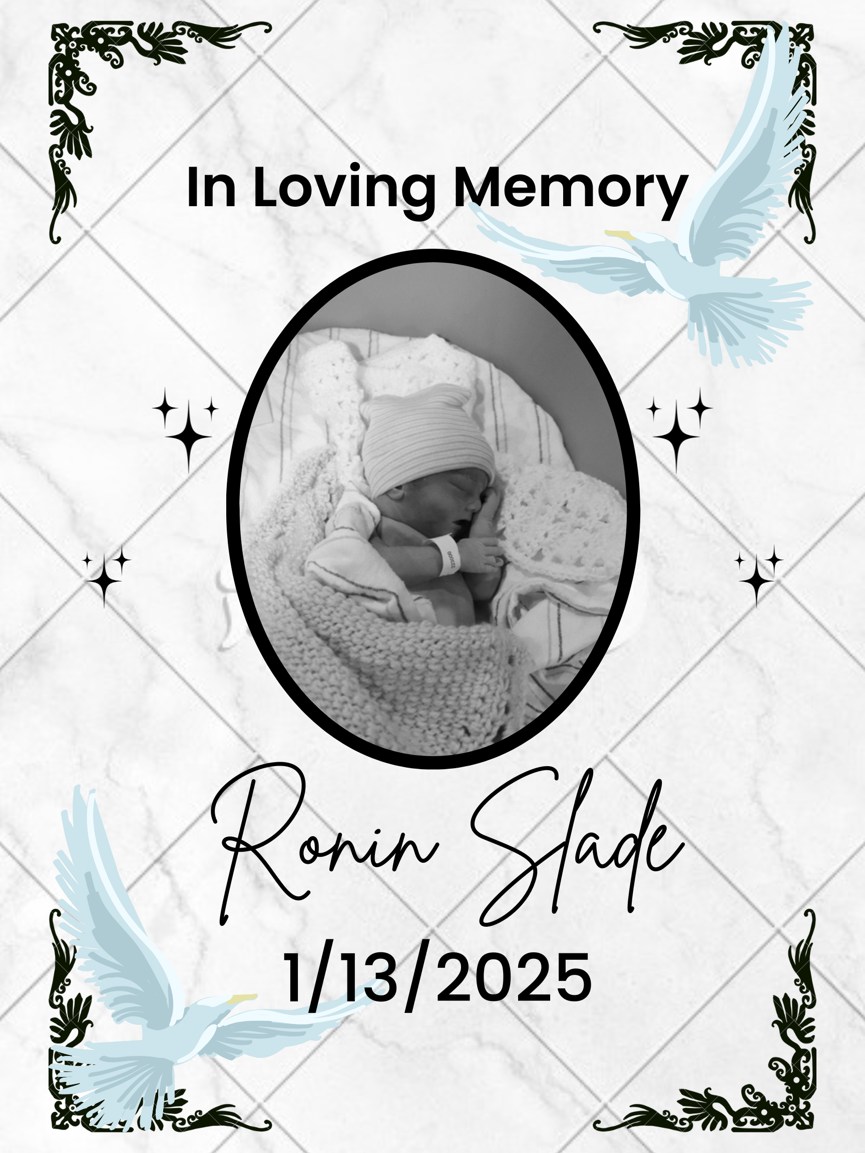 Black and White Elegant Memorial Poster.png