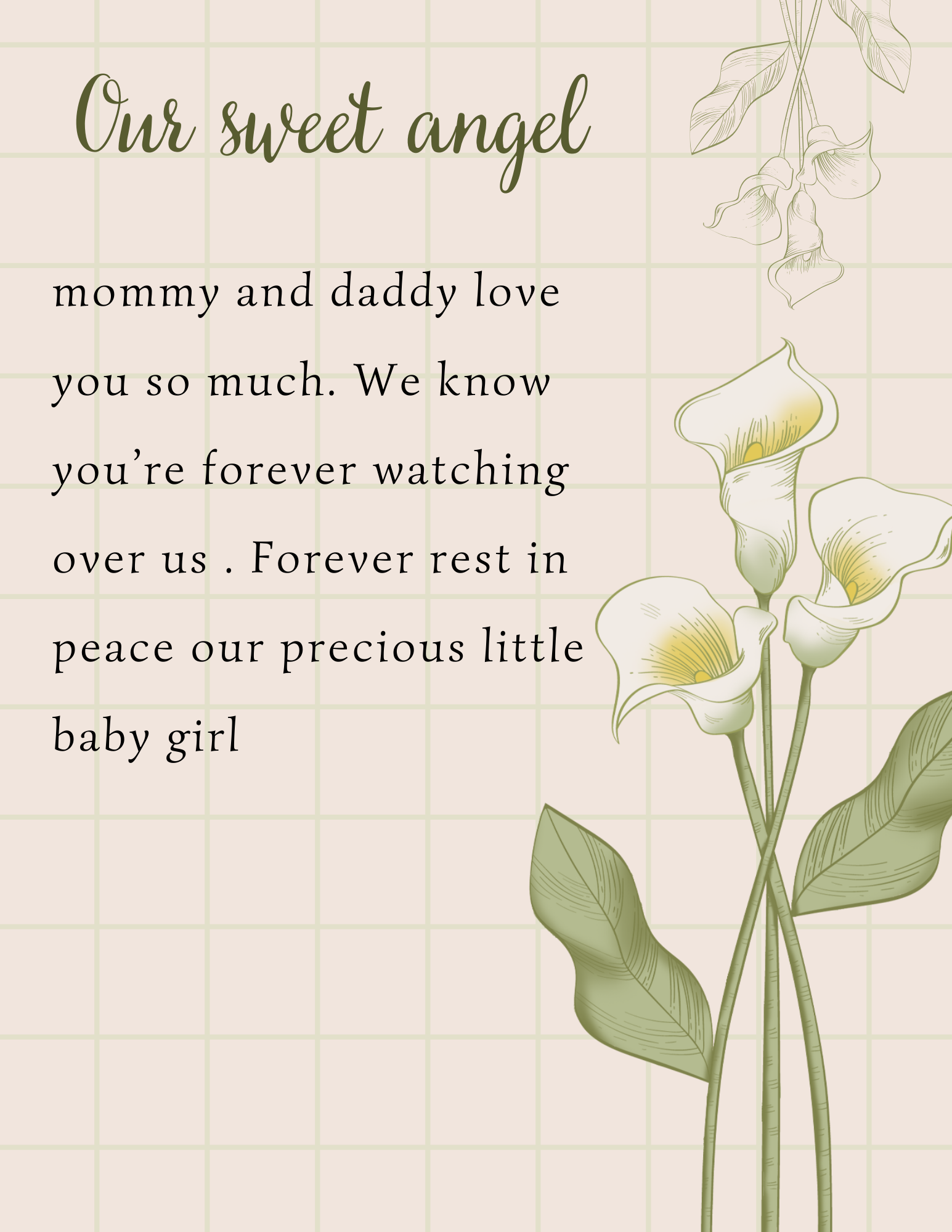 Cream Elegant Floral Friendship Letter Document.png