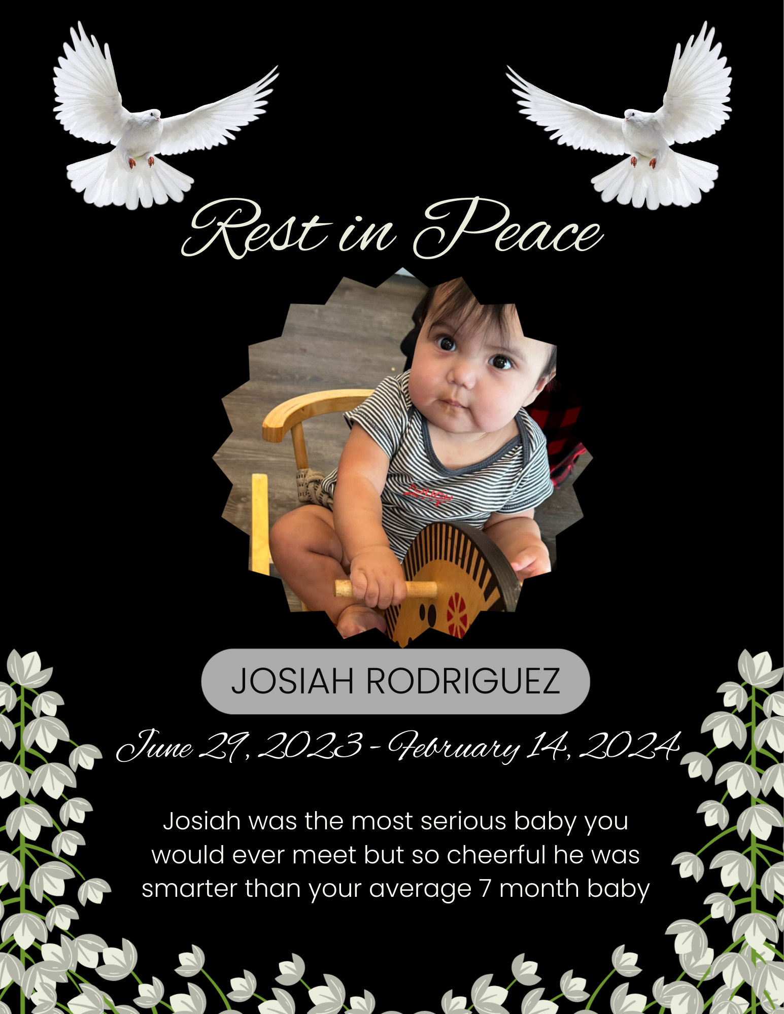 Black and White Elegant Memorial Flyer (A4).png
