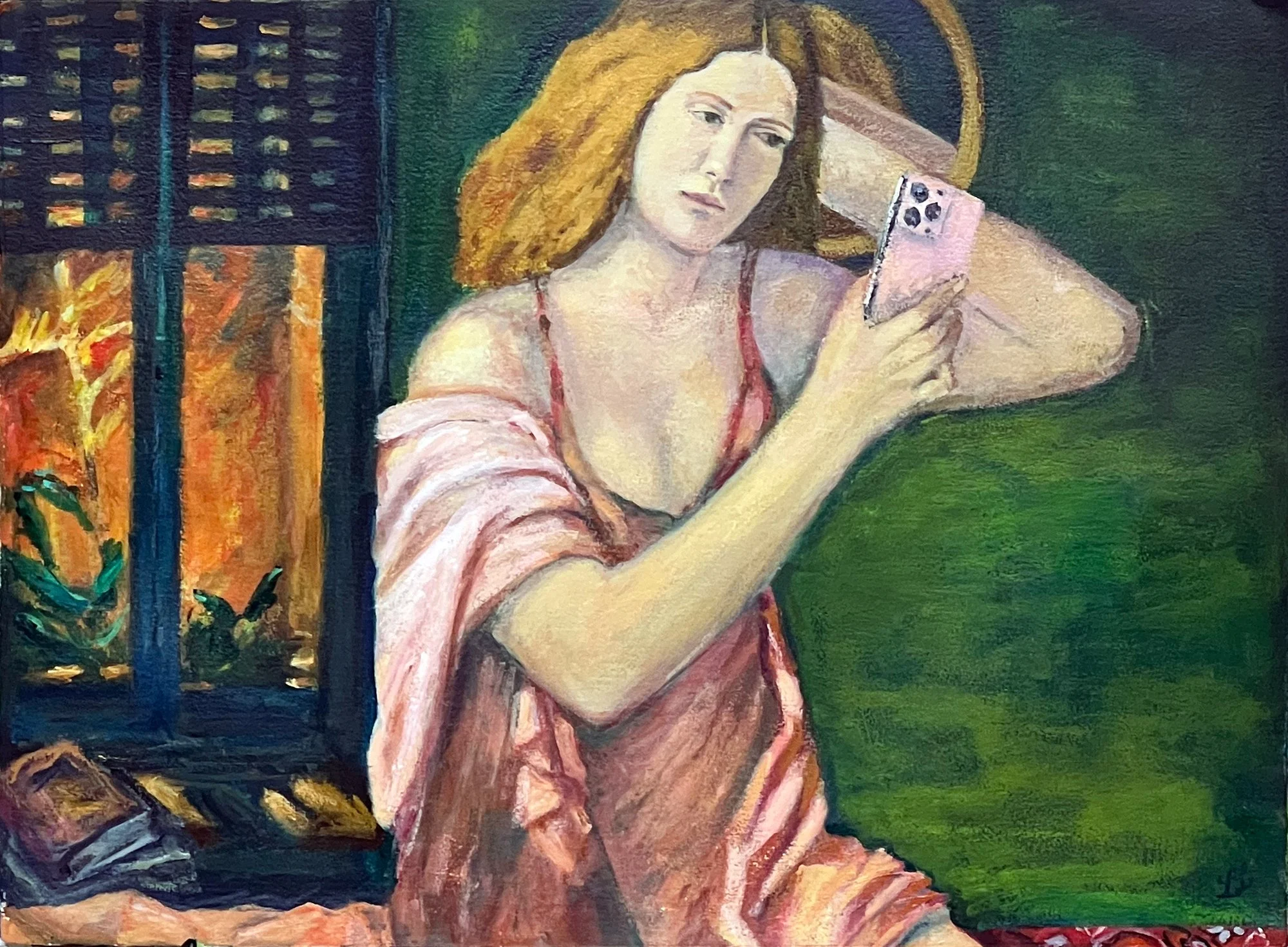 "Mirror, Mirror"

acrylic on archival paper