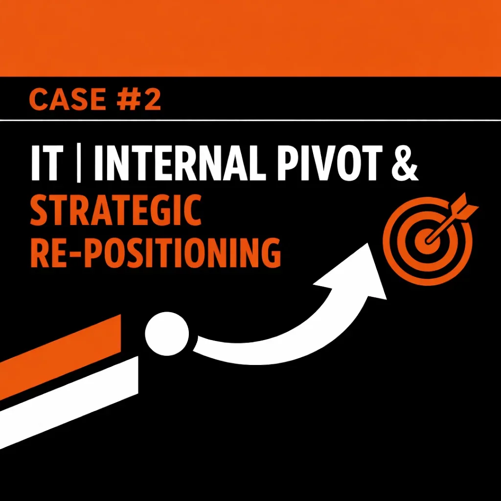 IT | Internal Pivot &amp; Strategic Re-positioning