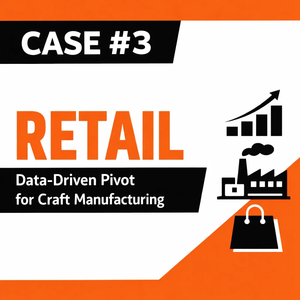 Retail | Data-Driven Pivot for Craft Manufacturing