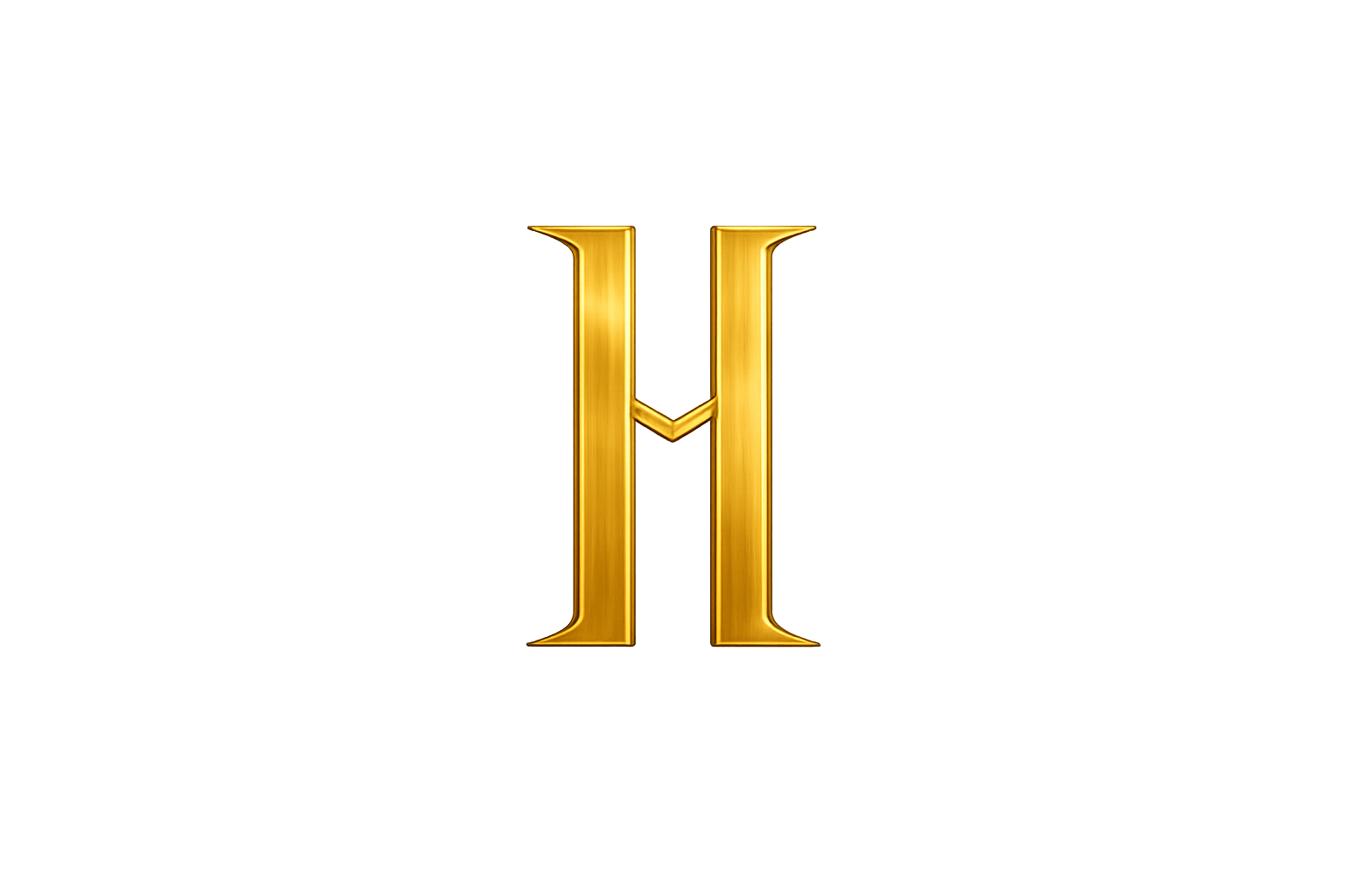 A glowing, metallic gold Roman numeral II (2) with a dark, blurred background.