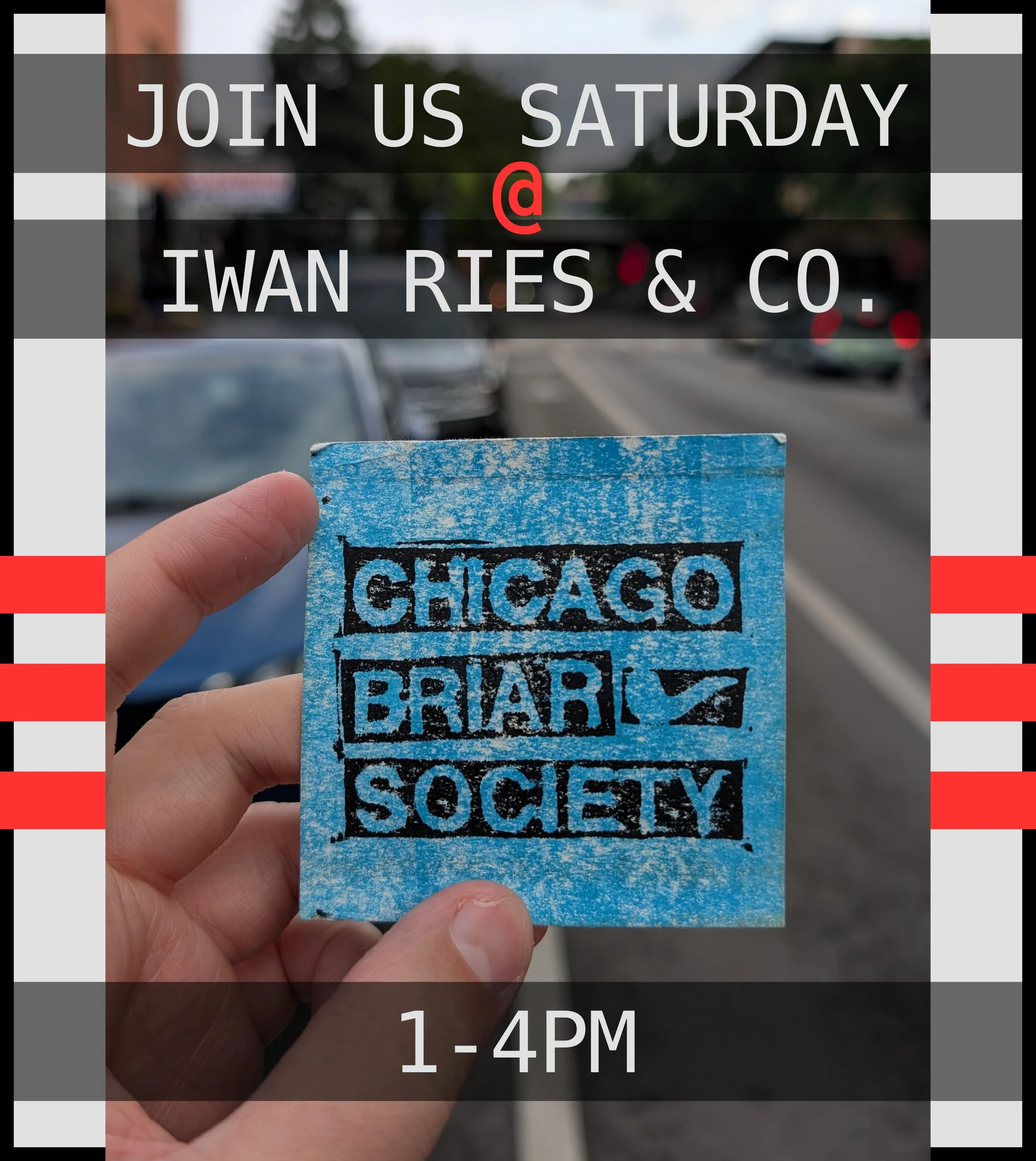 Join us on Saturday for a meeting of the Chicago Briar Society, at the legendary Iwan Ries &amp; Co. in the Chicago Loop. Also be sure to sign up for our club &amp; newsletter on our website. https://www.chicagobriarsociety.com