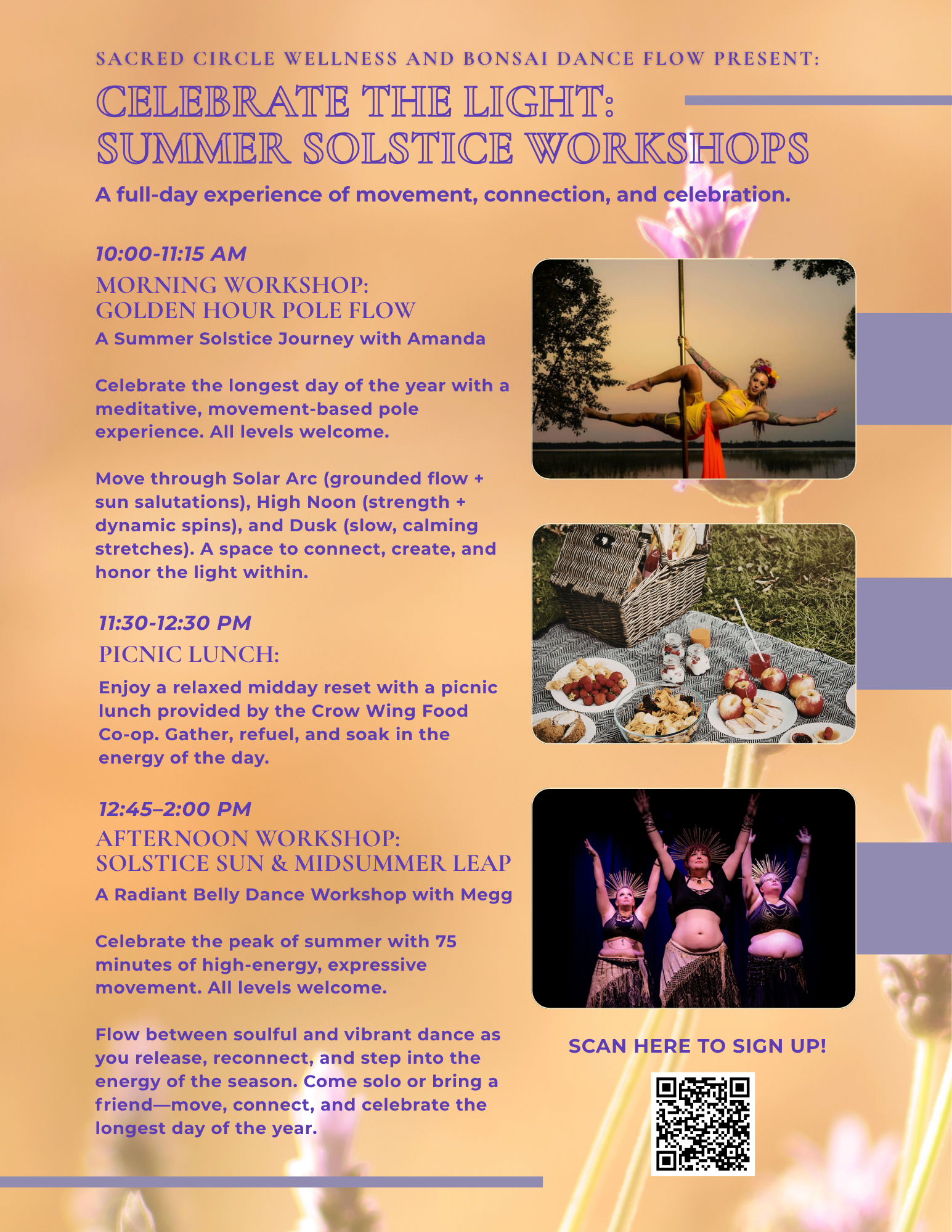 Celebrate the Light: Summer Solstice Workshops