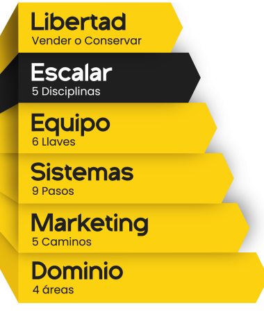 Sistemas de gestión ActionCOACH: 5 Caminos para el Marketing y 9 Pasos para la sistematización de negocios.