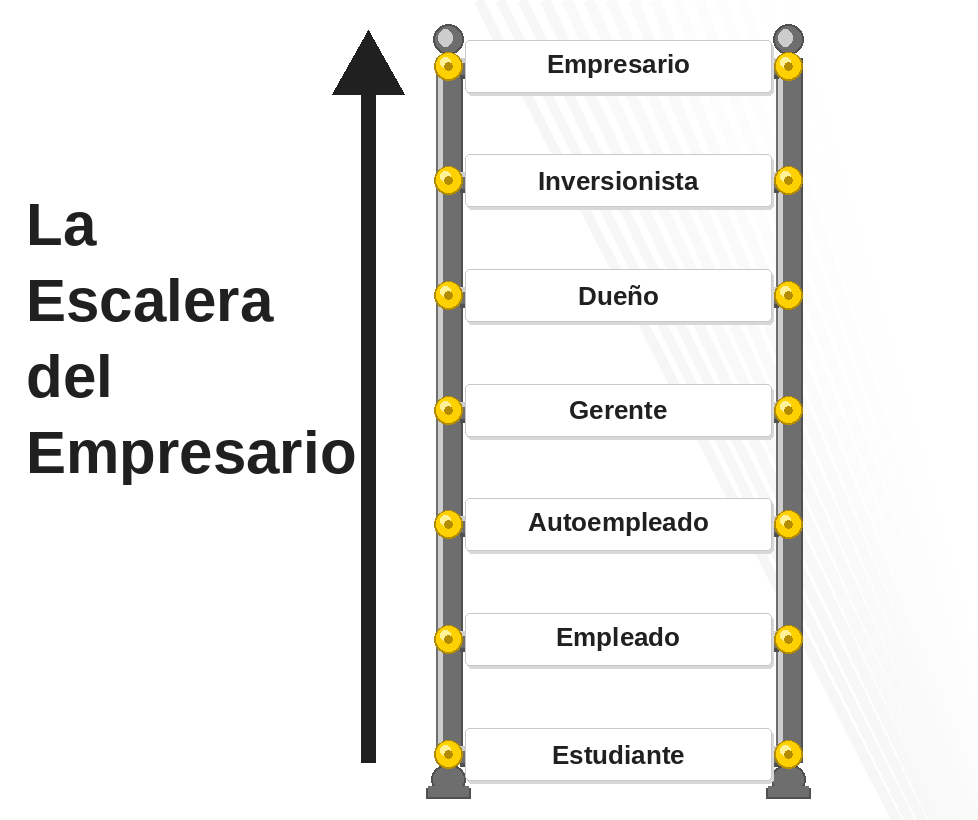 Los 7 niveles del empresario: De autoempleado a dueño e inversionista. Hoja de desarrollo ActionCOACH.
