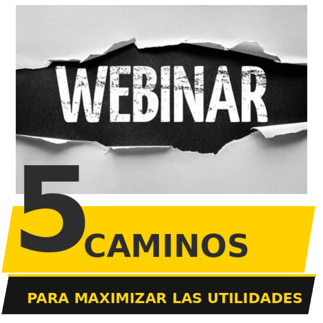 "5 Caminos para maximizar las utilidades"