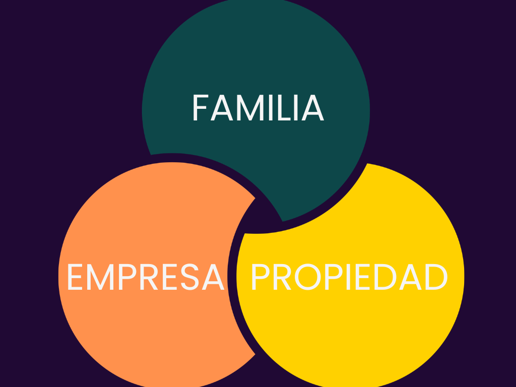 Modelo de los Tres Círculos para Empresas Familiares: Gestión de Familia, Empresa y Propiedad en Chile.