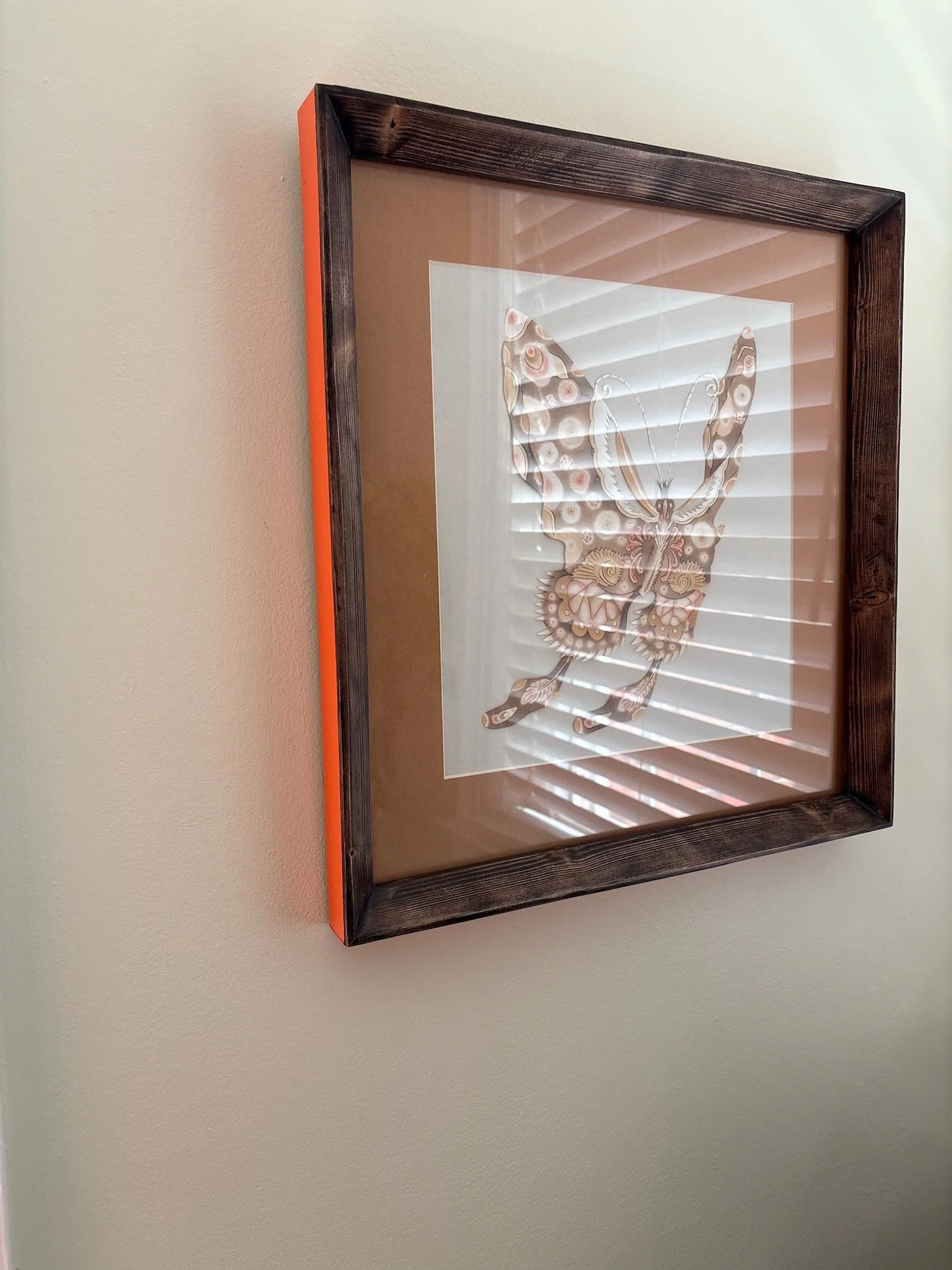 stained pine with formica detailing